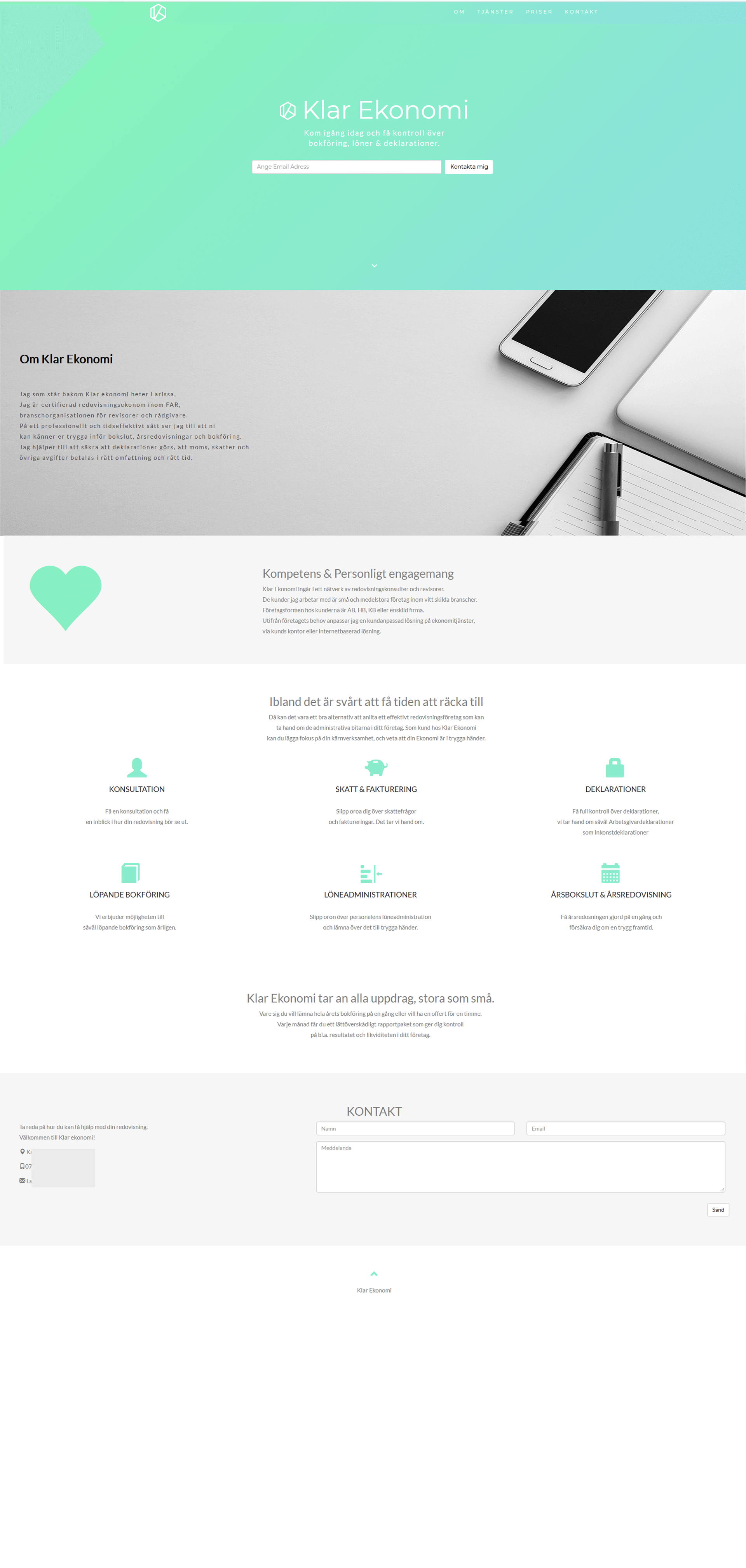 Image of website